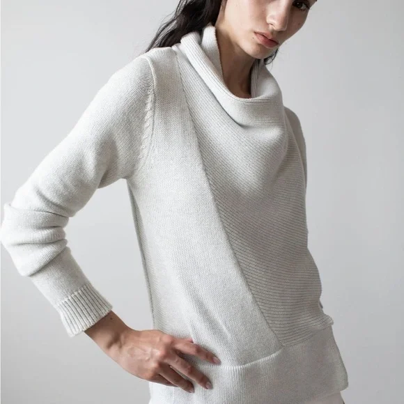 NFP Studios Convertible Cardigan w/ Detachable Wrist Cuffs 100% Cotton. - Picture 11 of 11